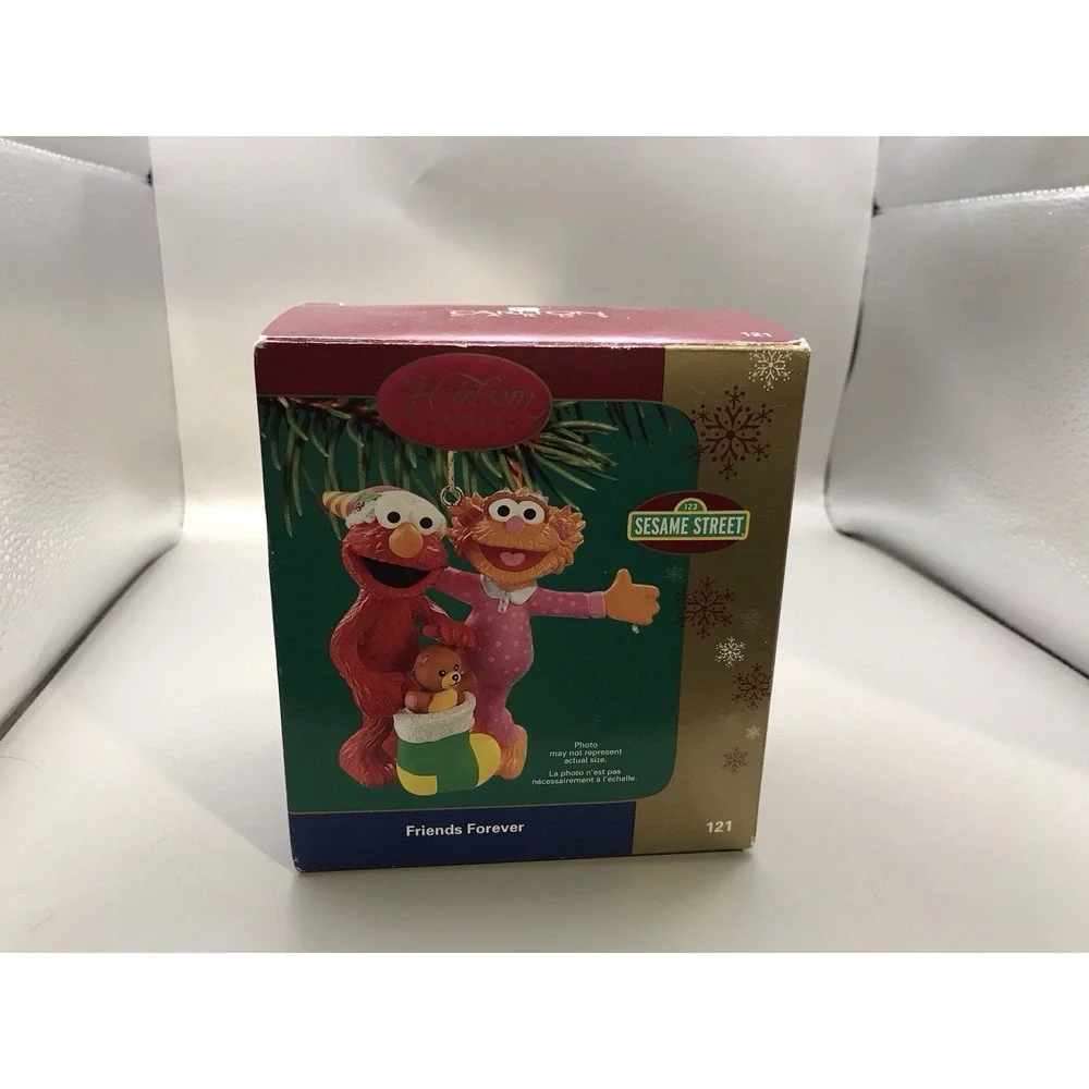 2005 Carlton‎ Cards Heirloom Ornament Collection Sesame Street Friends Forever